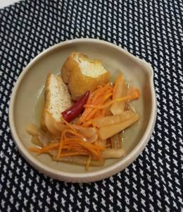 焼き豆腐の甘酢南蛮