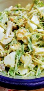 ゆで卵の中国風サラダ