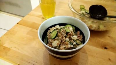 さば缶の冷や汁