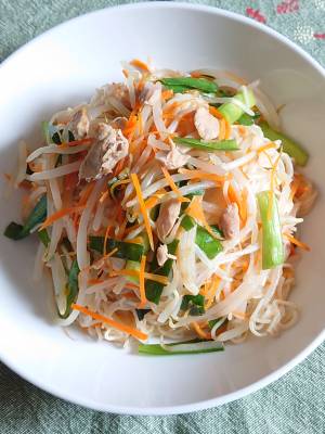 ツナ入りソーミンチャンプルー