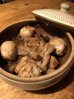 里芋とこんにゃくの土佐煮