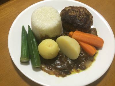 カレーハンバーグ