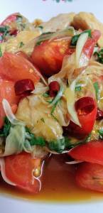 鶏しゃぶのトマト南蛮