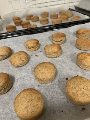 きな粉とおからのスコーン