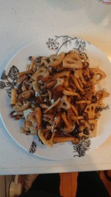 牛肉きのこのおかずきんぴら