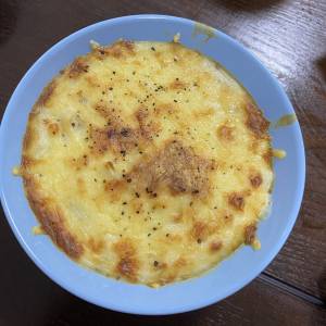 白菜とたらのグラタン