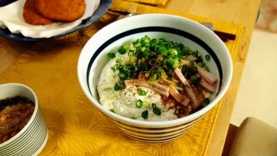 トロトロ豆腐ソースうどん