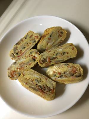 かにたま風卵焼き