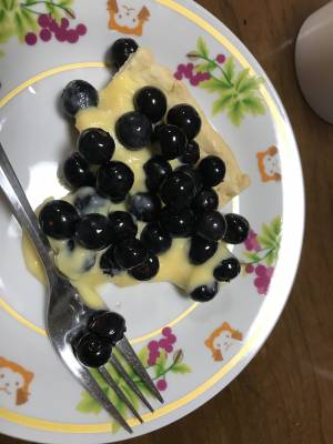 ブルーベリーのタルト