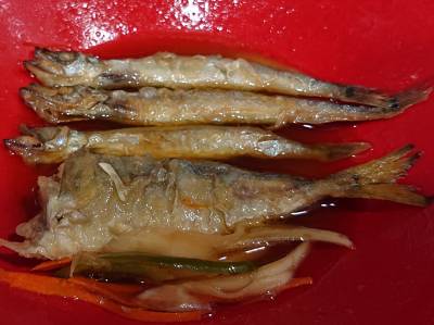 あじのしょうゆ南蛮漬け