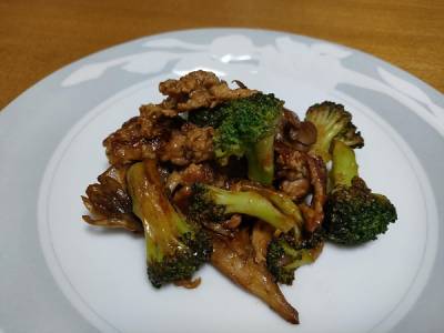 豚肉のみそオイスター炒め