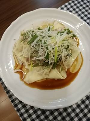 ねぎワンタン