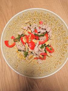 チンジャオロースー風