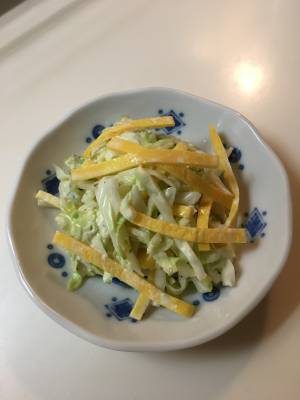 薄焼き卵のコールスロー