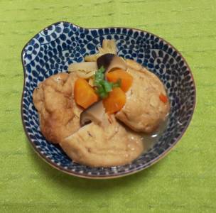がんもどきの含め煮