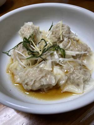 ねぎワンタン