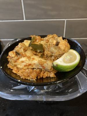 キヌアと胚芽米のエスニックライス