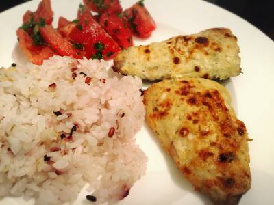 秋さばのヨーグルト焼き