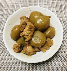鶏肉とこんにゃくの炒め煮