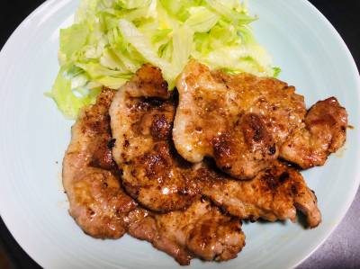 豚のしょうが焼き