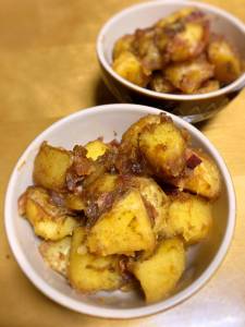 じゃがいもとベーコンの煮ころがし