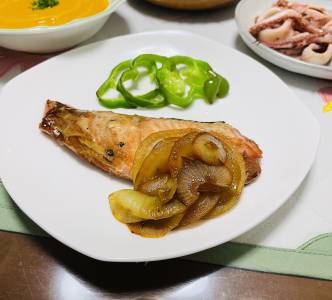 照り焼きサーモン