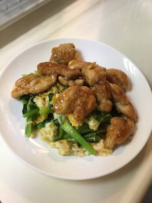 秘伝だれで！鶏肉の照り焼き