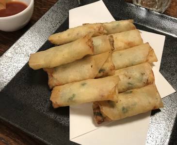 えびの焼き春巻
