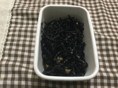 ひじきのしょうが煮
