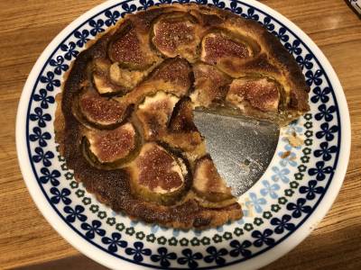 いちじくのタルト