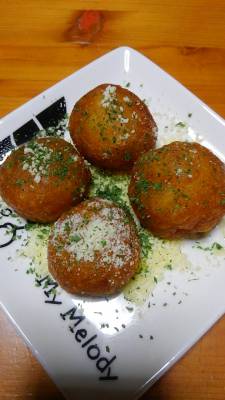 モチモチみそポテトボール