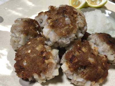 サクサクれんこんつくね