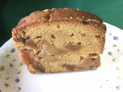 キャラメルりんごのパウンドケーキ