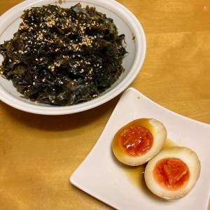 黒酢しょうゆ卵