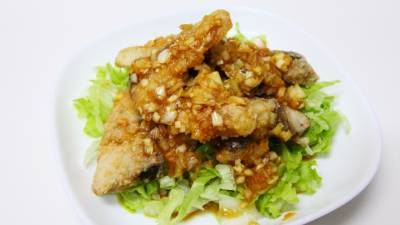 ぶりのねぎだれから揚げ