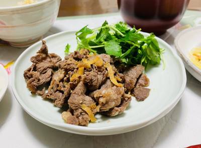 牛肉のしぐれ煮