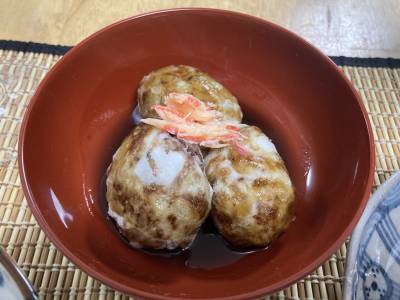 里芋の揚げだし