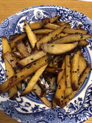 さつまいものきんぴら