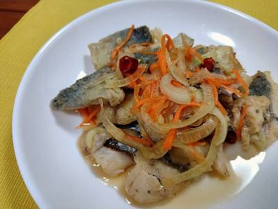 あじの南蛮漬け