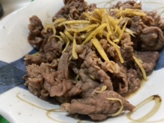 牛肉のしぐれ煮