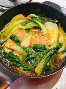 肉だんごの中国風煮物