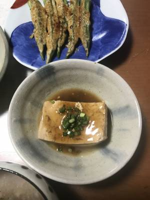 豆腐のオイスターソース煮
