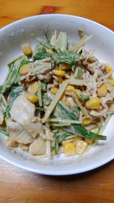 コーンのおかずサラダ