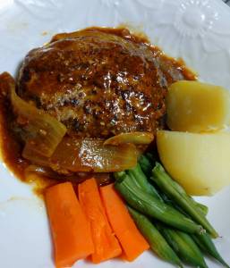 カレーハンバーグ