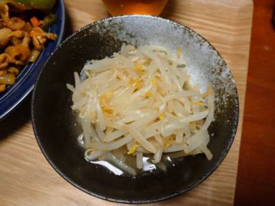 もやしのピリ辛なます