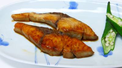 ぶりのしょうが焼き