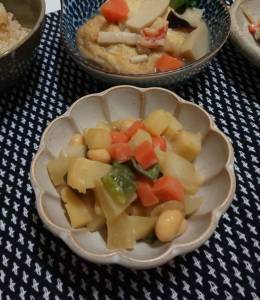 いろいろ野菜のみそ炒め