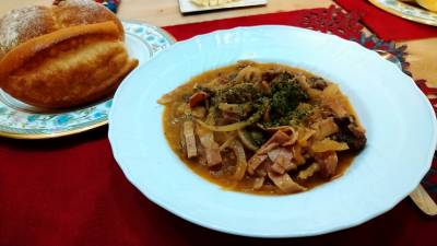 牛肉のビール煮