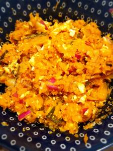 かぼちゃのヘルシーサラダ