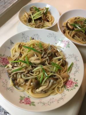 和風きのこスパゲッティ